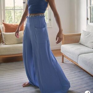 Free People Blissed Out Wide-Leg Pants